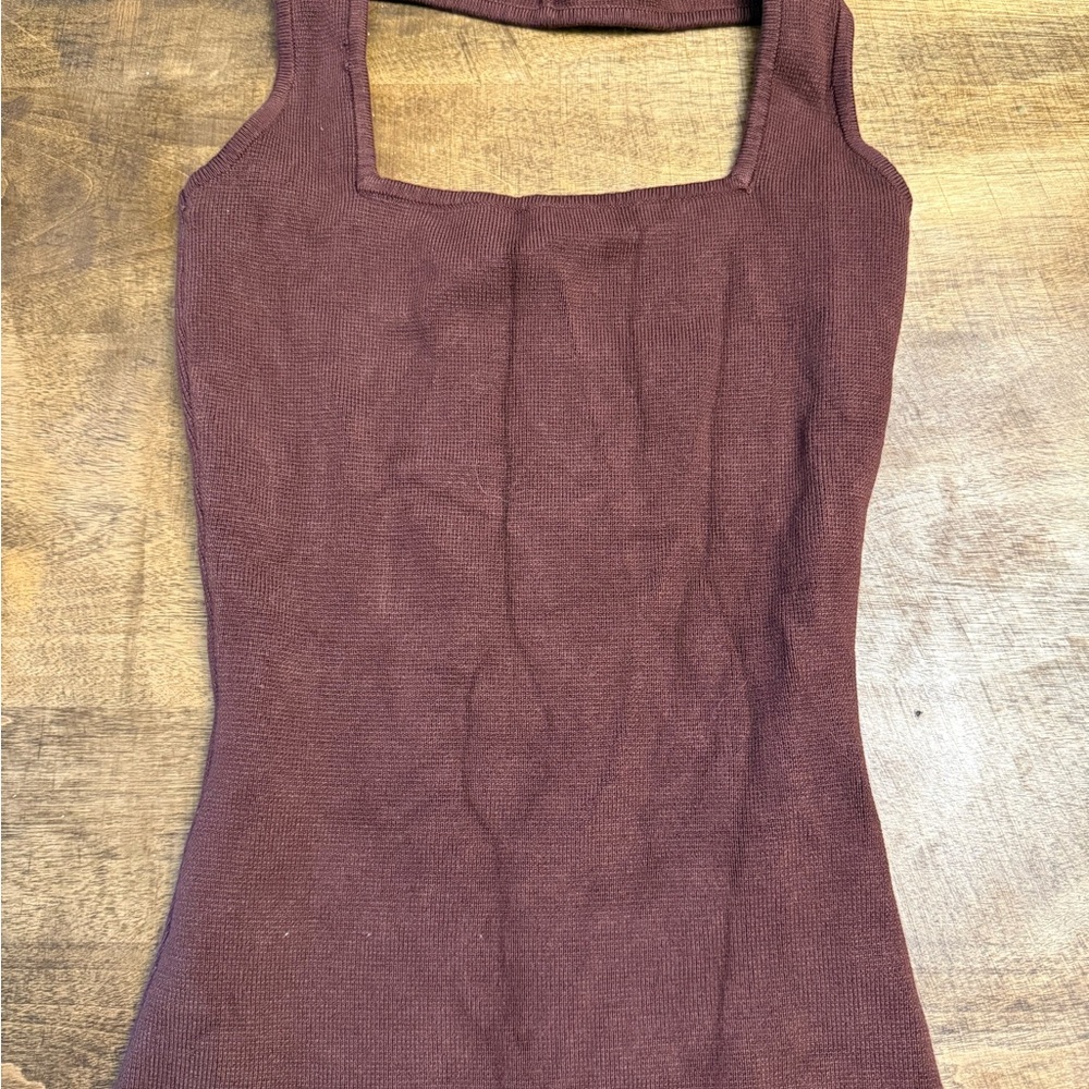Zara Rich Brown Camisole Top